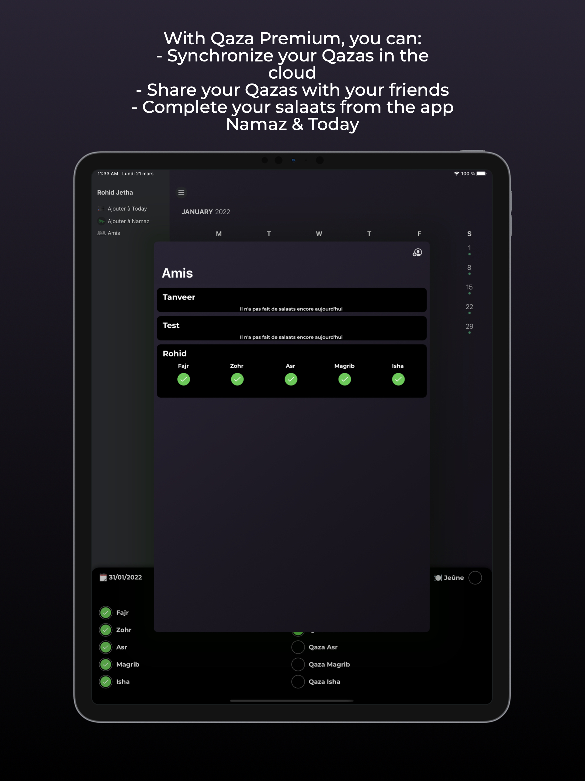 Qaza - Muslim Namaz Tracker
