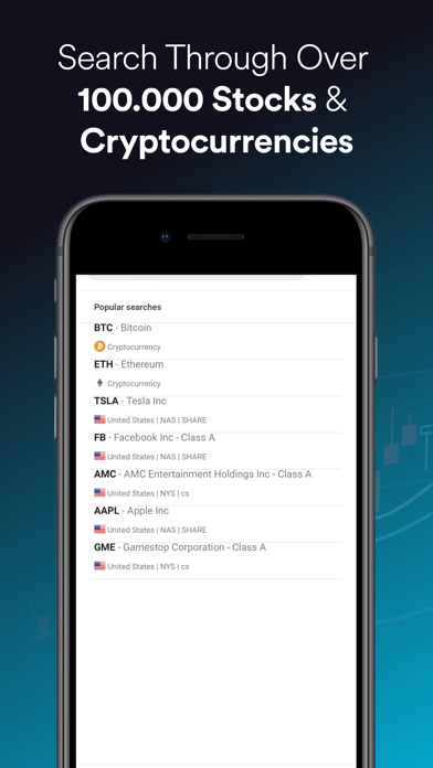 Market Alarm - Stocks, Cryptos Screenshot