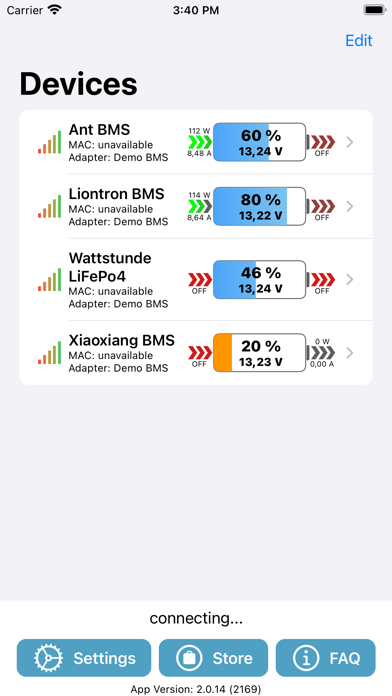 Screenshot #1 pour BMS Tool