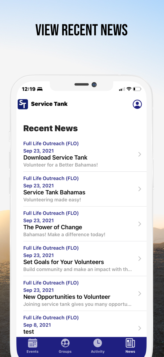 Service Tank Bahamas