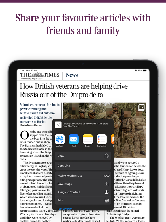 The Times of London for iPadのおすすめ画像6