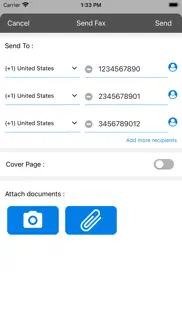 efax corporate fax app iphone screenshot 1