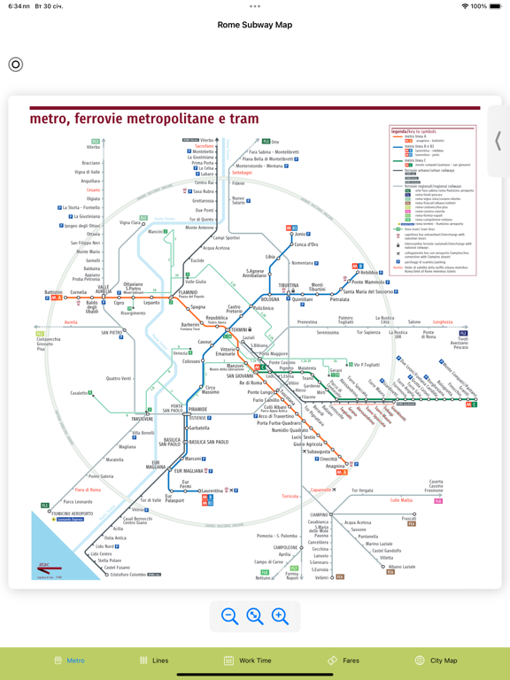 Rome Subway Mapのおすすめ画像1
