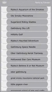 gatlinburg city tourism iphone screenshot 2