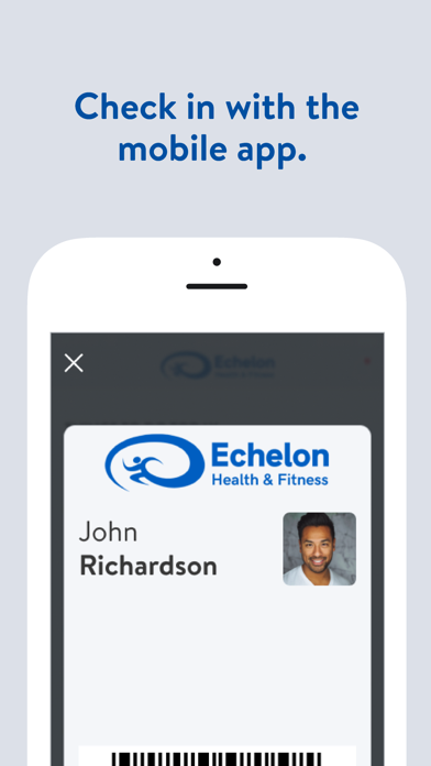 ECHELON Health & Fitness Clubs Screenshot