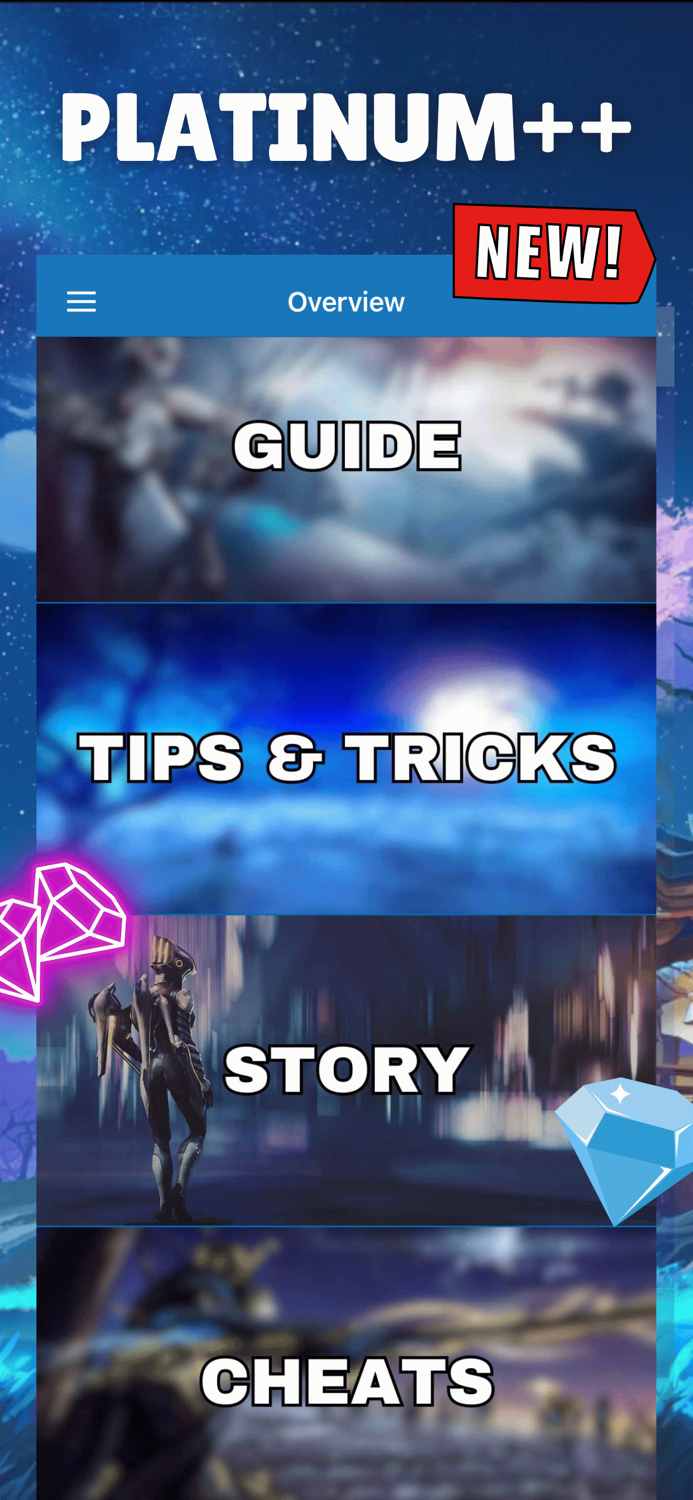 Platinum and Codes for Warframe