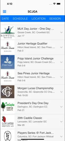 Game screenshot South Carolina Jr Golf apk