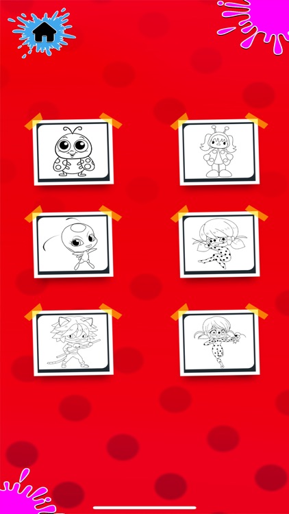 Coloring LadyBug Magic Game