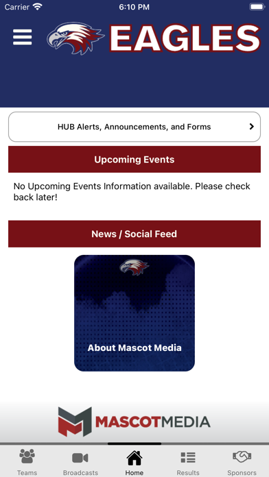 East Wake Athletics Screenshot