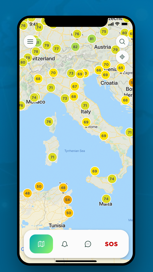 #1. AlertTraveler (iOS) 由: Terra Dotta, LLC