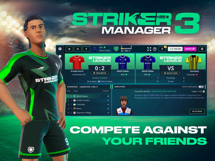 Striker Manager 3