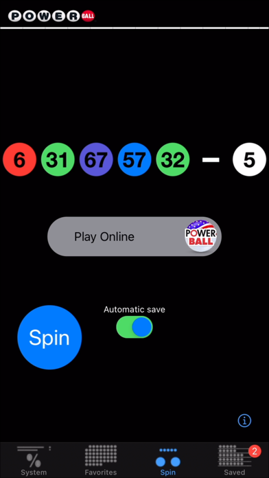 Lotto with lucky numbers Screenshot
