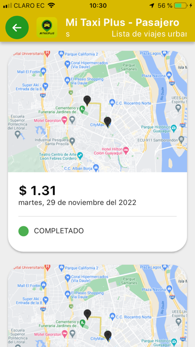 Mi Taxi Plus - Pasajero Screenshot