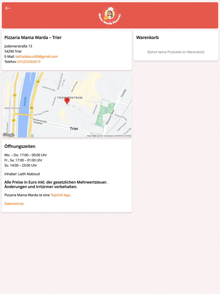 Mama Warda Pizzeria Trier