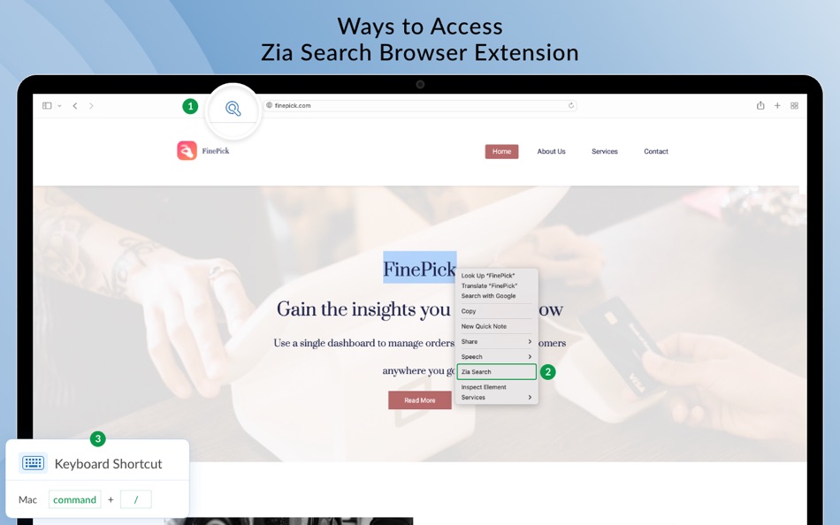 #1. Zia Search from Zoho (macOS) 由: Zoho Corporation