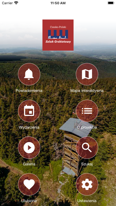 Czesko-Polski Szlak Grzbietowy Screenshot