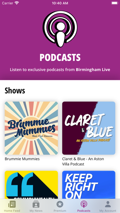 Birmingham Live Screenshot