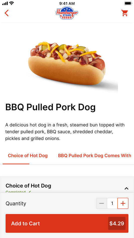 #4. Hamburger Stand (iOS) By: BuildFire