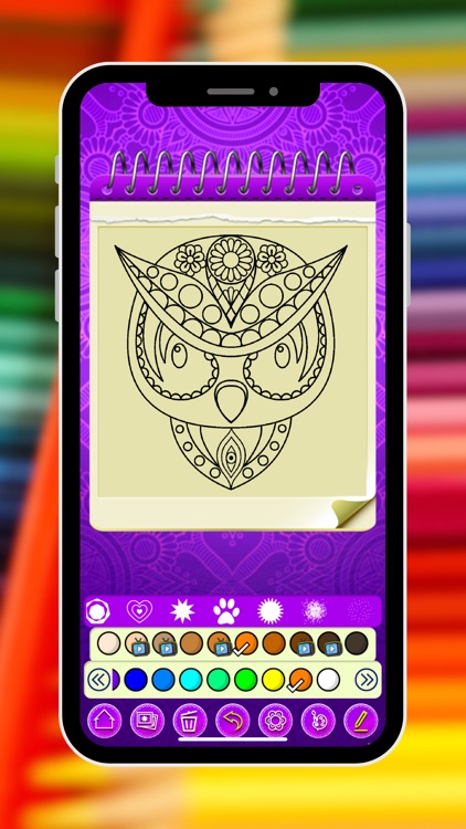 Mandala Coloring Pages Book: screenshot-4