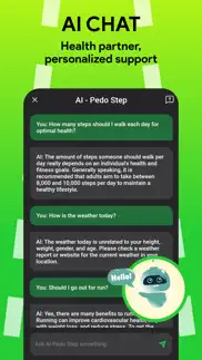 pedo - step & water tracker iphone screenshot 3