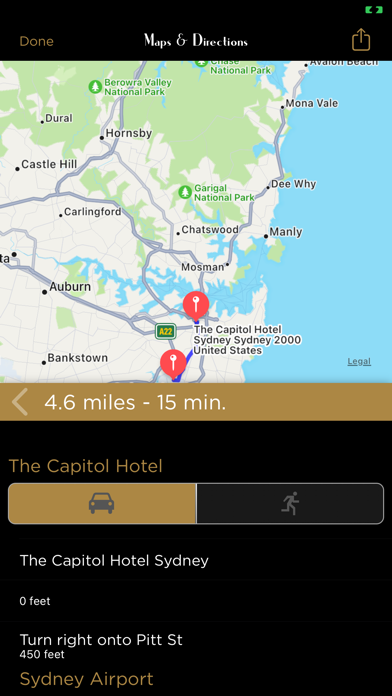 The Capitol Hotel Sydney Screenshot