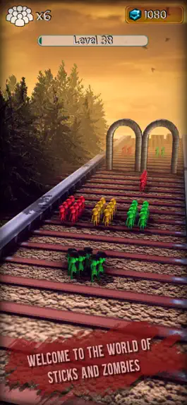 Game screenshot Stickman Zombie vs Ninja Fight apk
