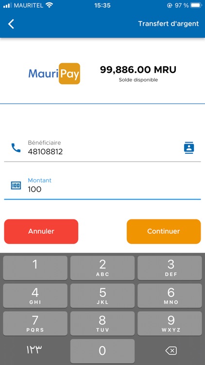 Mauripay screenshot-3