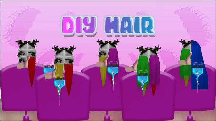 Hair DyeHair Makeover Game