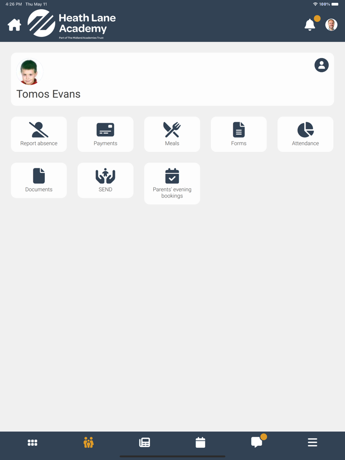 Heath Lane Academy App