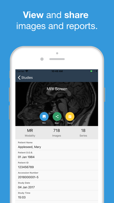 YARRA Radiology Doctor Screenshot