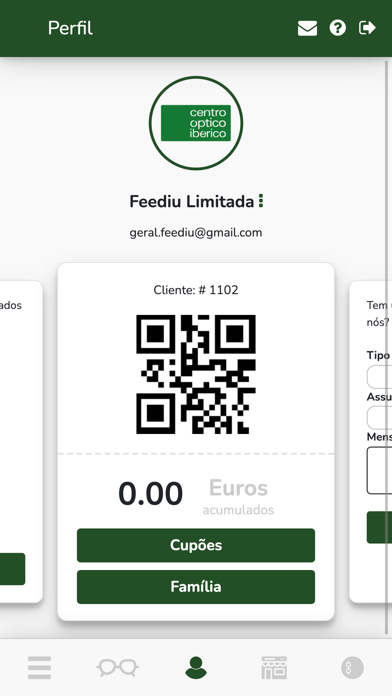 Centro Óptico Ibérico Screenshot