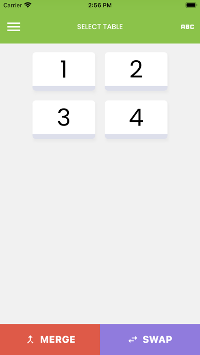 Tomafood POS Screenshot