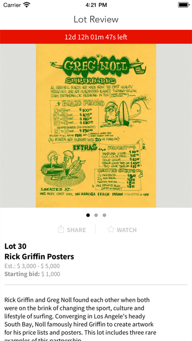 Redo Market Auctions Screenshot