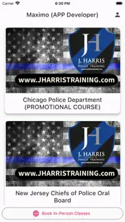 j. harris police training iphone screenshot 1