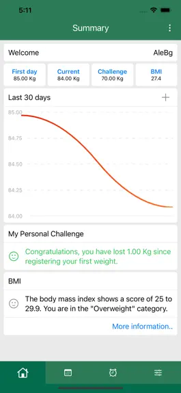 Game screenshot Weight Loss Tracker Easy | BMI apk