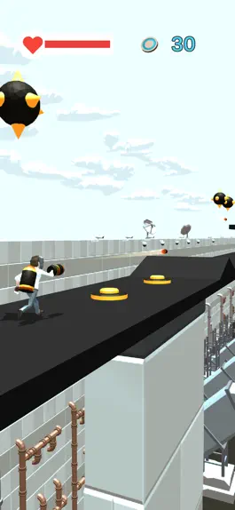Game screenshot Rocket Man Run apk