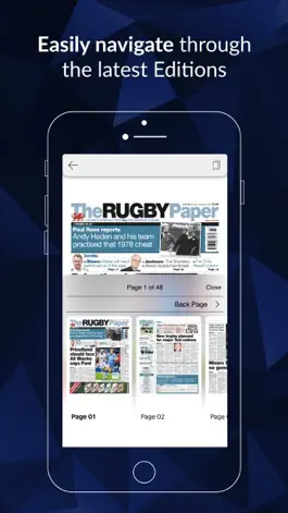 Game screenshot Rugby Paper - Welsh Edition apk