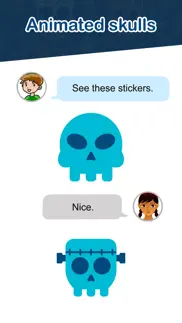 animated skulls iphone images 4