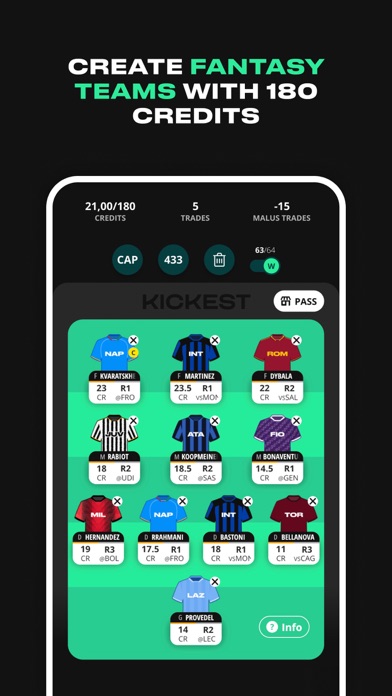 Kickest - Fantasy Football Screenshot