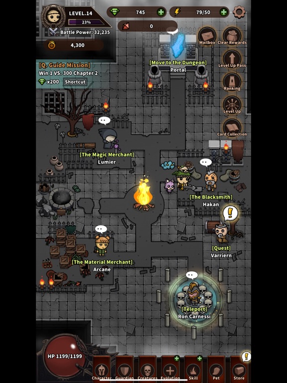 Evil Slasher : Hack&Slash RPG iPad screenshot 6 - Games app