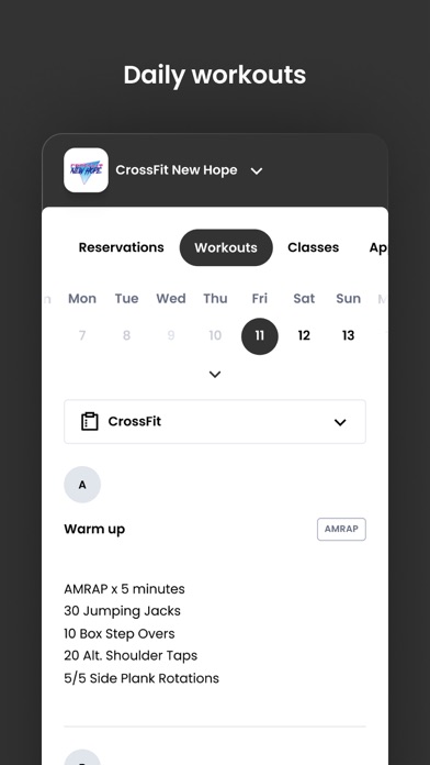CrossFit New Hope Screenshot