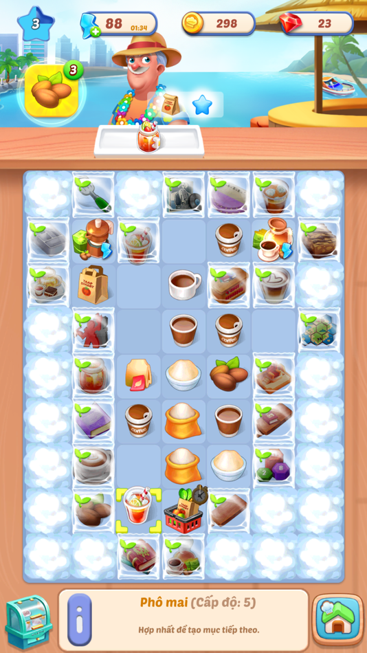 #8. Merge Resto – Match & Decor (iOS) 来自: TAAP GLOBAL LTD
