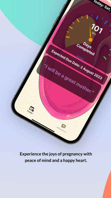 Pregnancy Affirmations Screenshot