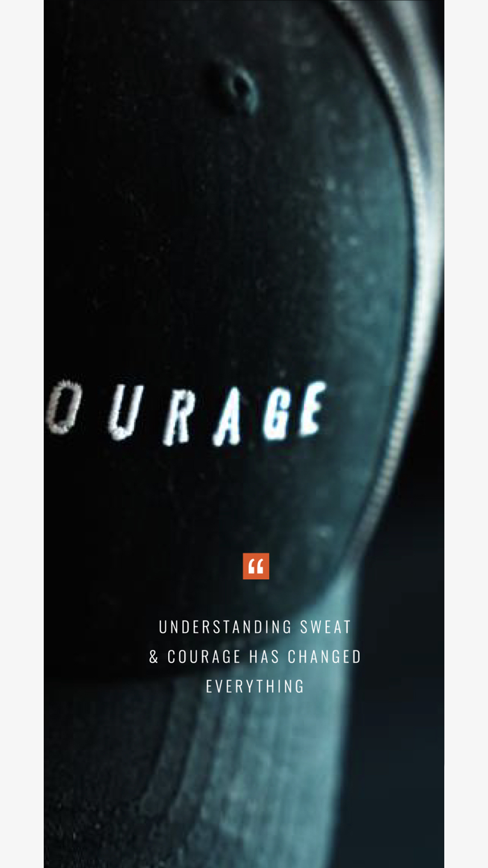 Sweat and Courage