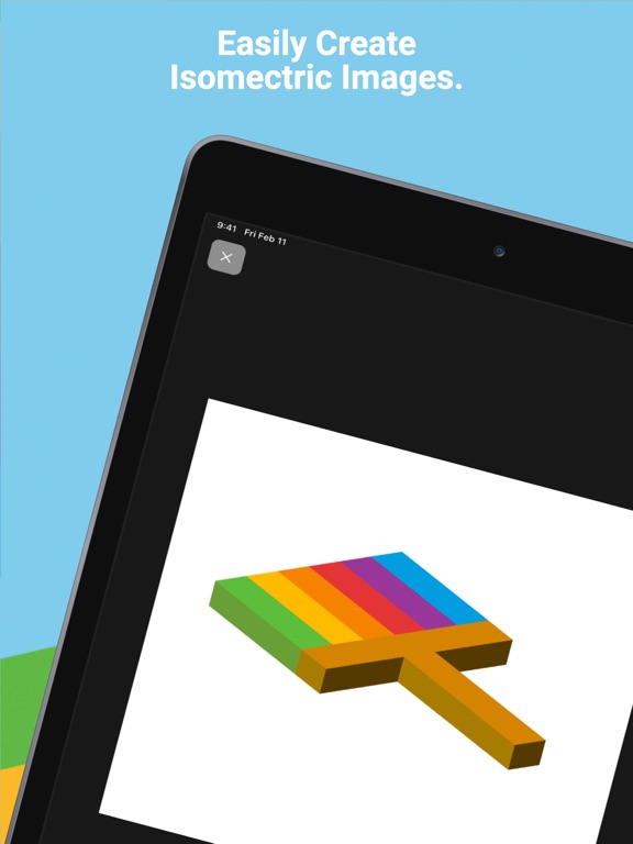 Isometric Painting & Drawing