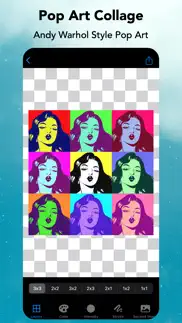 pop art collage - warhol fx iphone screenshot 1