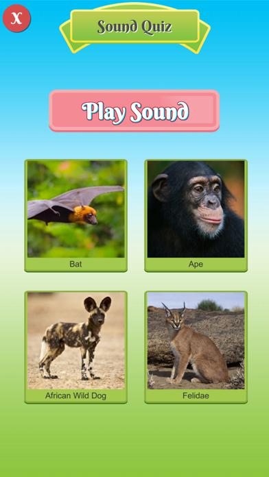 100 Animal and Bird Sound Screenshot