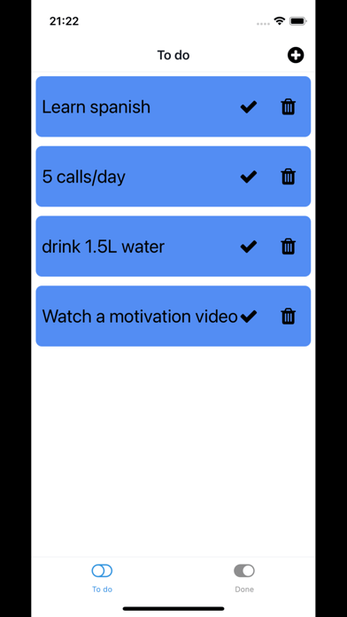 Achiever Habits Tracker Screenshot