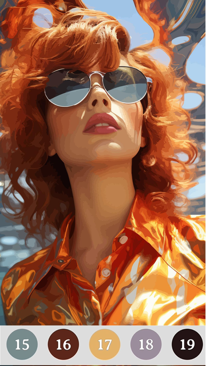 Oil Color Paint By Number