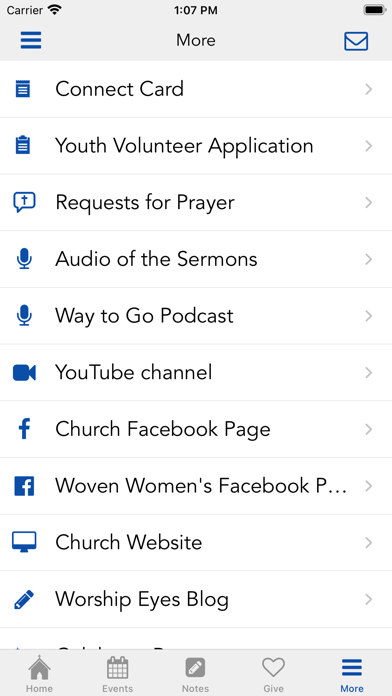 Eagleville Bible Church Screenshot